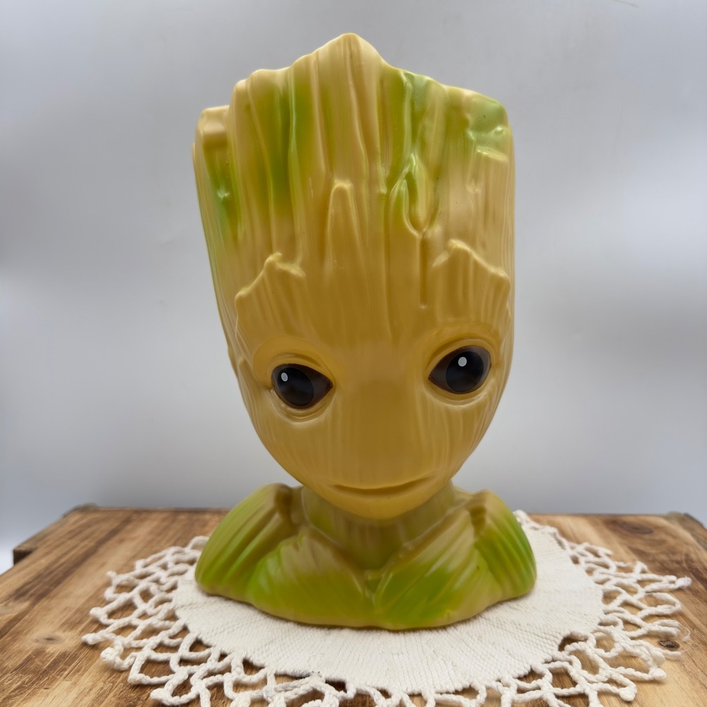 Marvel Groot Popcorn Bucket Yellow Planter 2017 Cinema Promo OS MCU Movie Merch